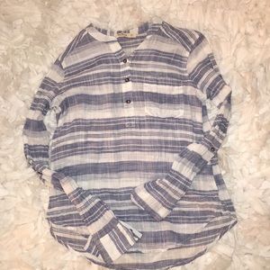 striped linen shirt